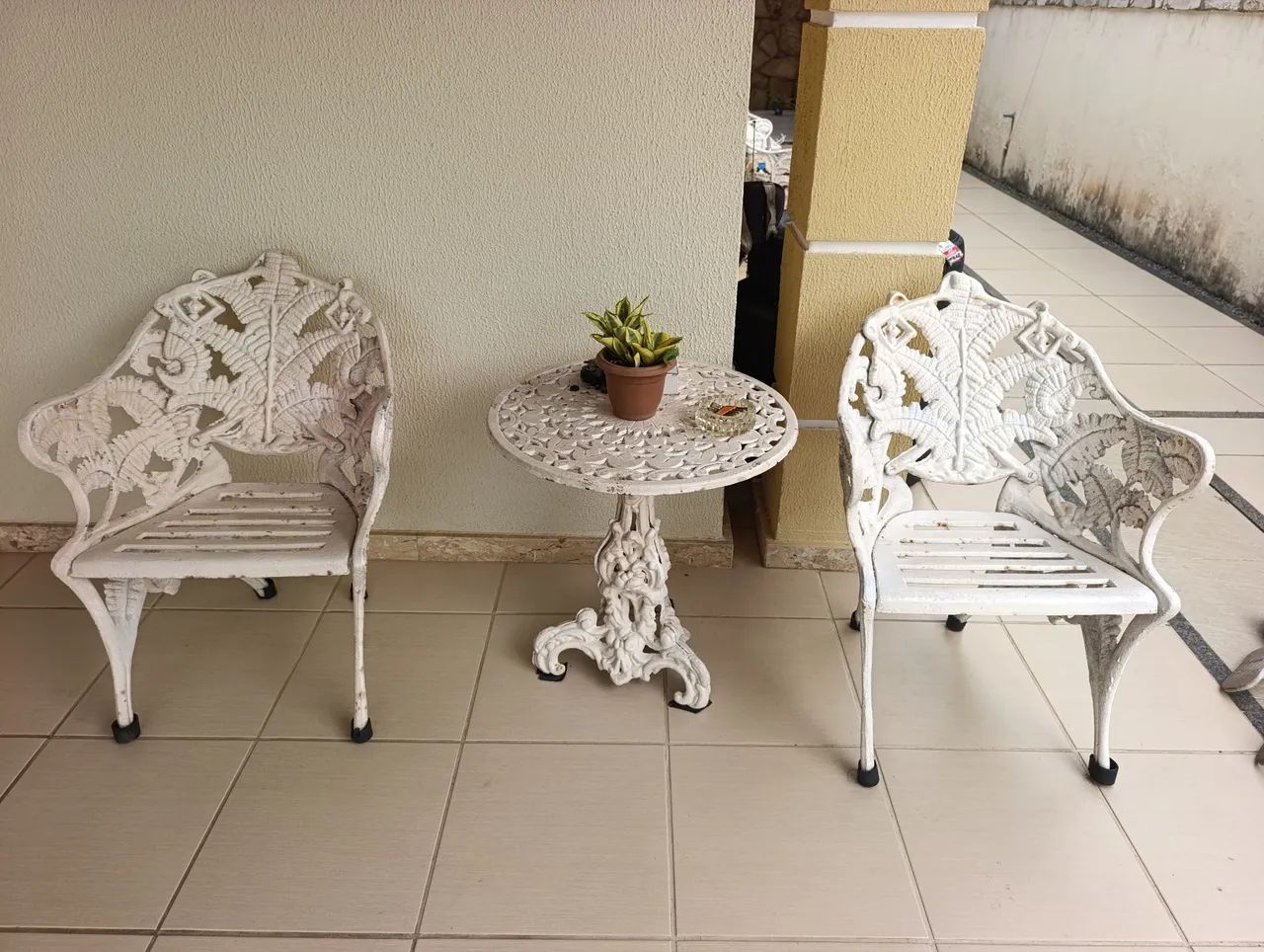 Conjunto cadeiras ferro  - Foto 2