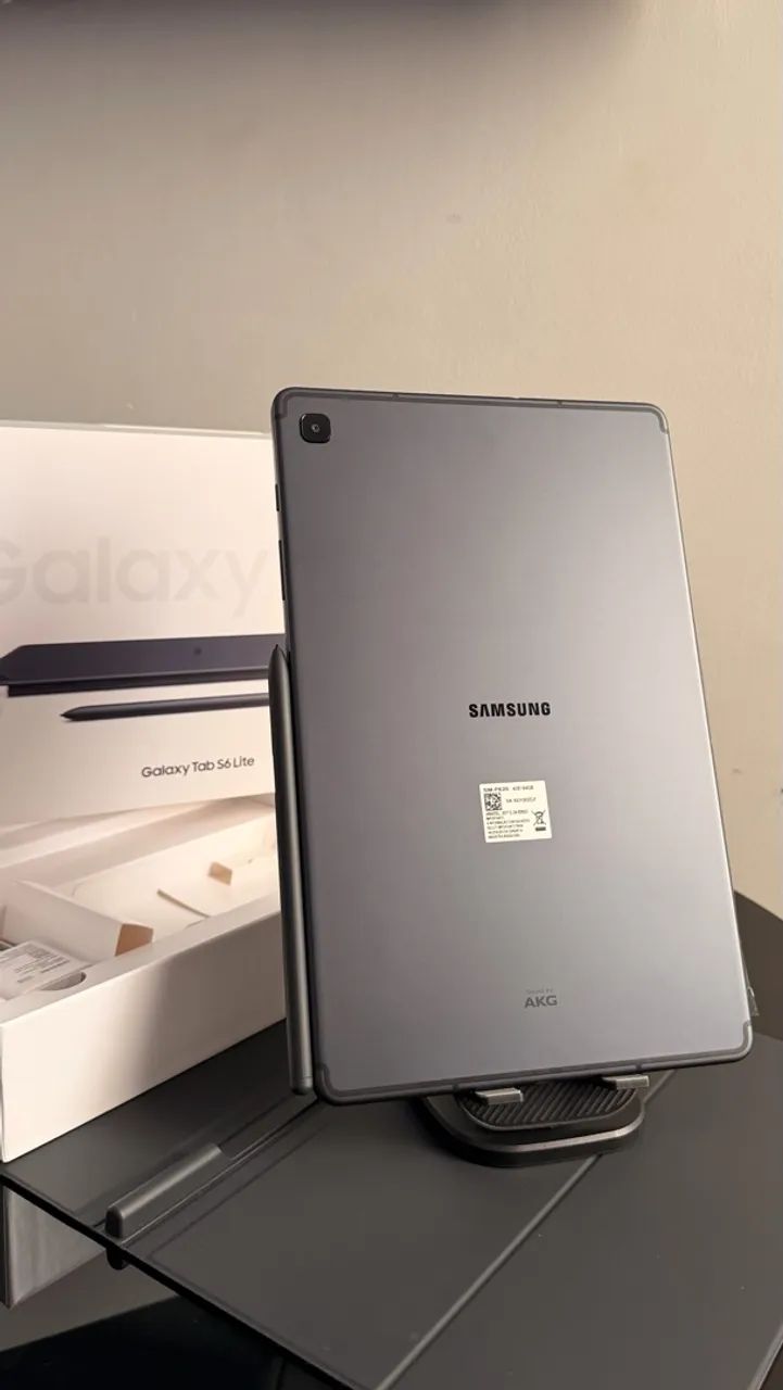 Samsung tablet s6 Lite IMPECÁVEL NO PLÁSTICO