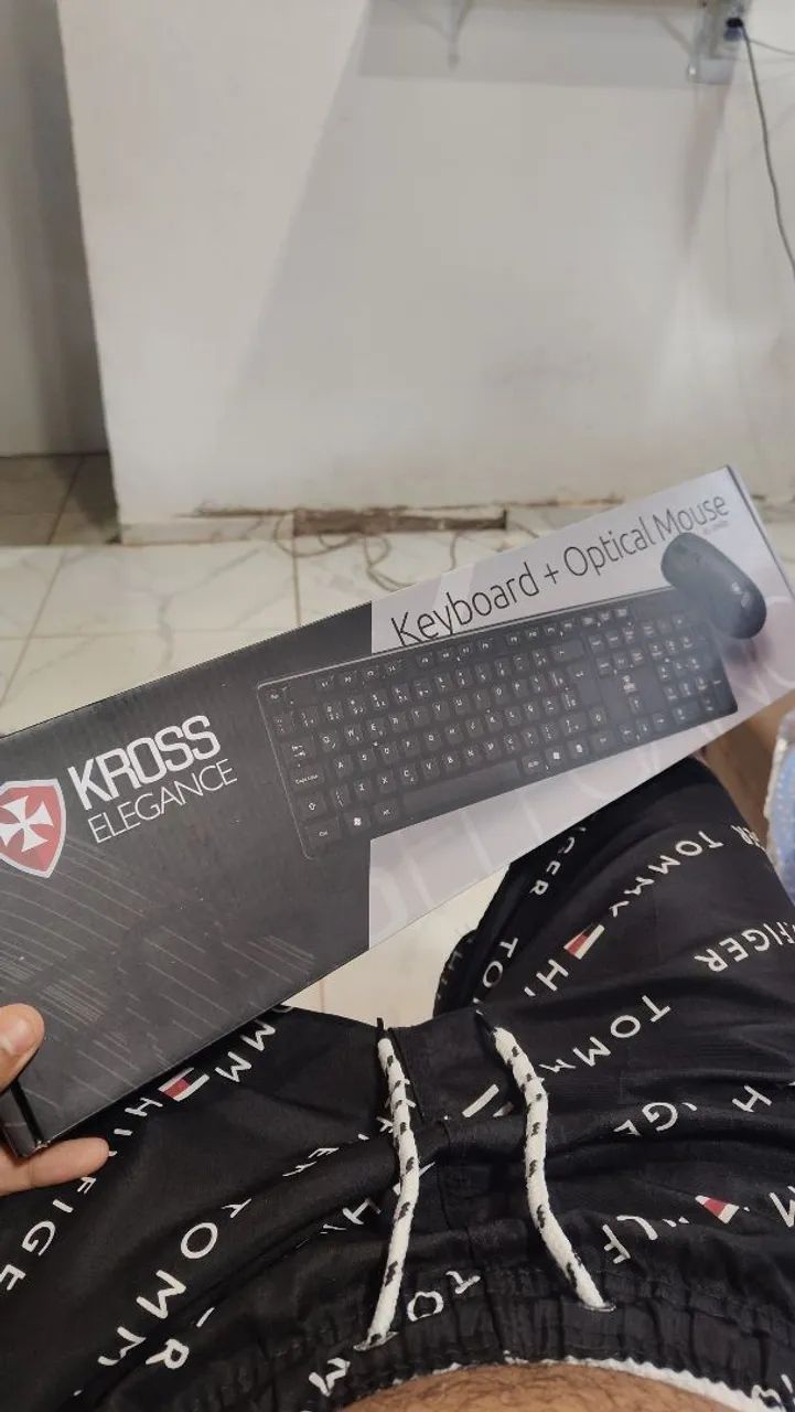 KIT TECLADO E MOUSE 
