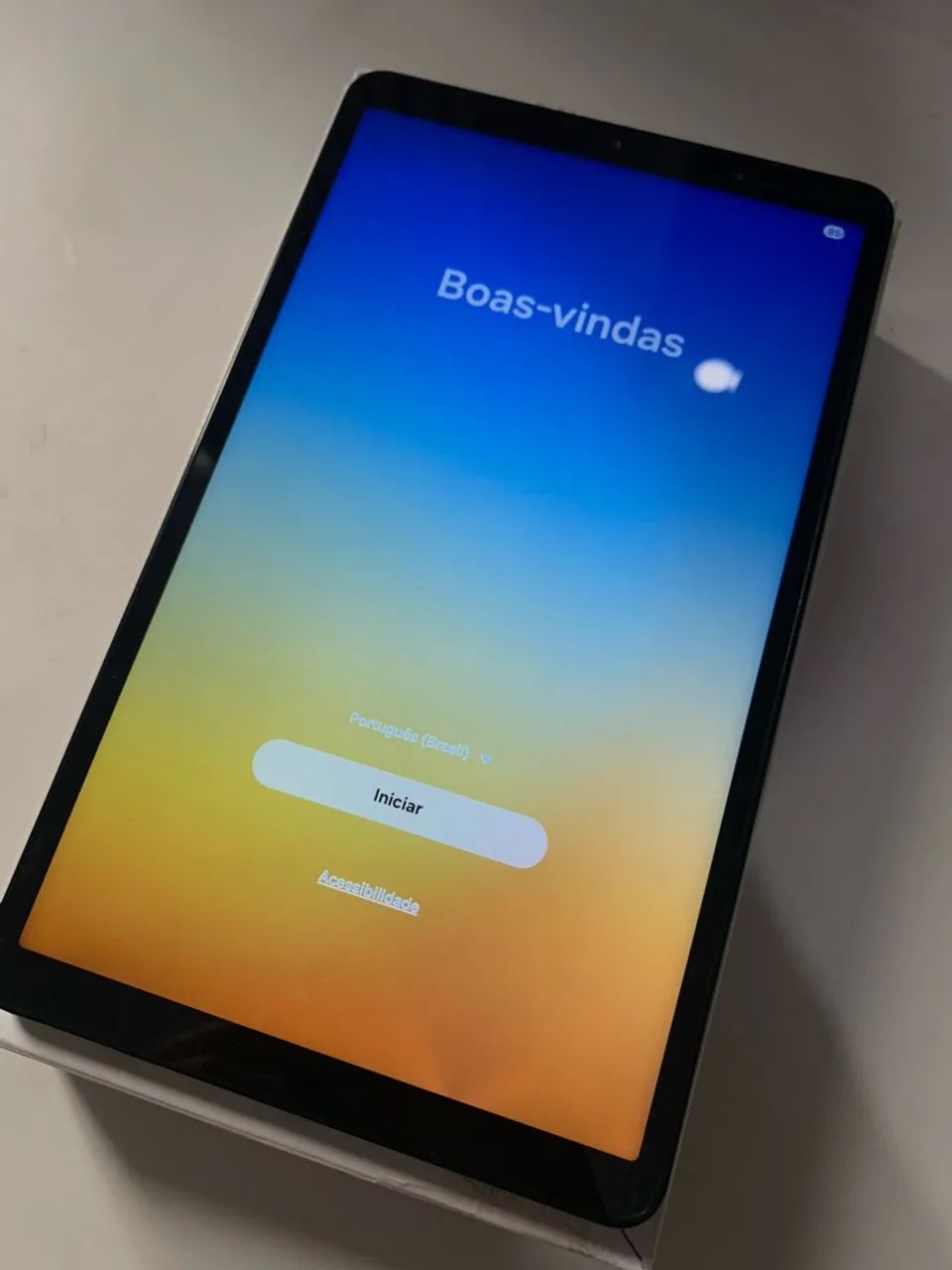 Tablet pouco usado, funcionando perfeitamente!