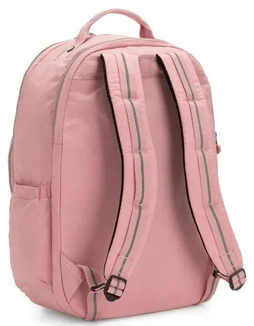 Mochila Kipling Original XL Rosa Linda Delicada e Resistente - Foto 2