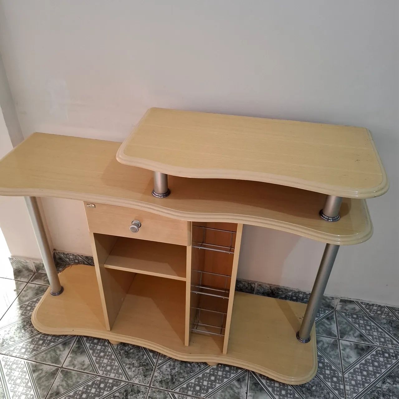 Móvel Rack para TV para sala na cor Bege - Foto 3