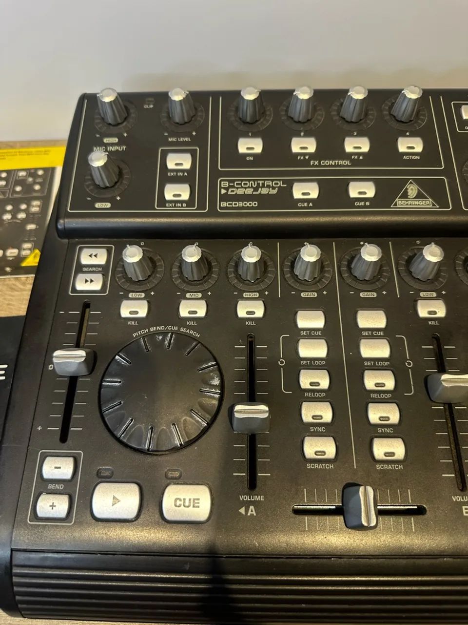 controladora dj behringer b-control deejay bcd-3000 funcionando perfeitamente cabos Cds - Foto 3