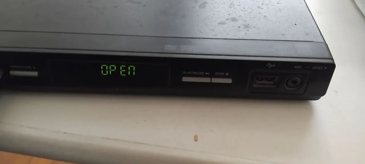 Dvd  funcionando.