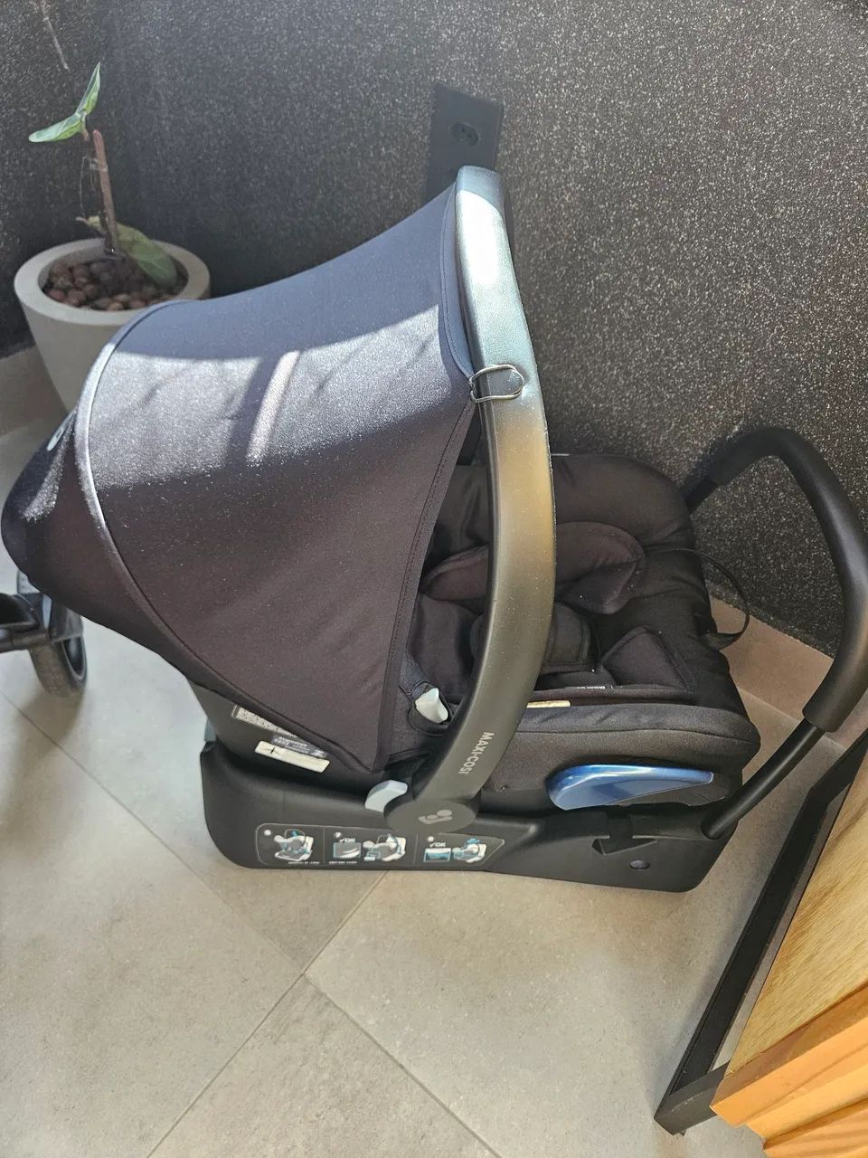 Bebê conforto com base Maxi Cosi - Foto 2