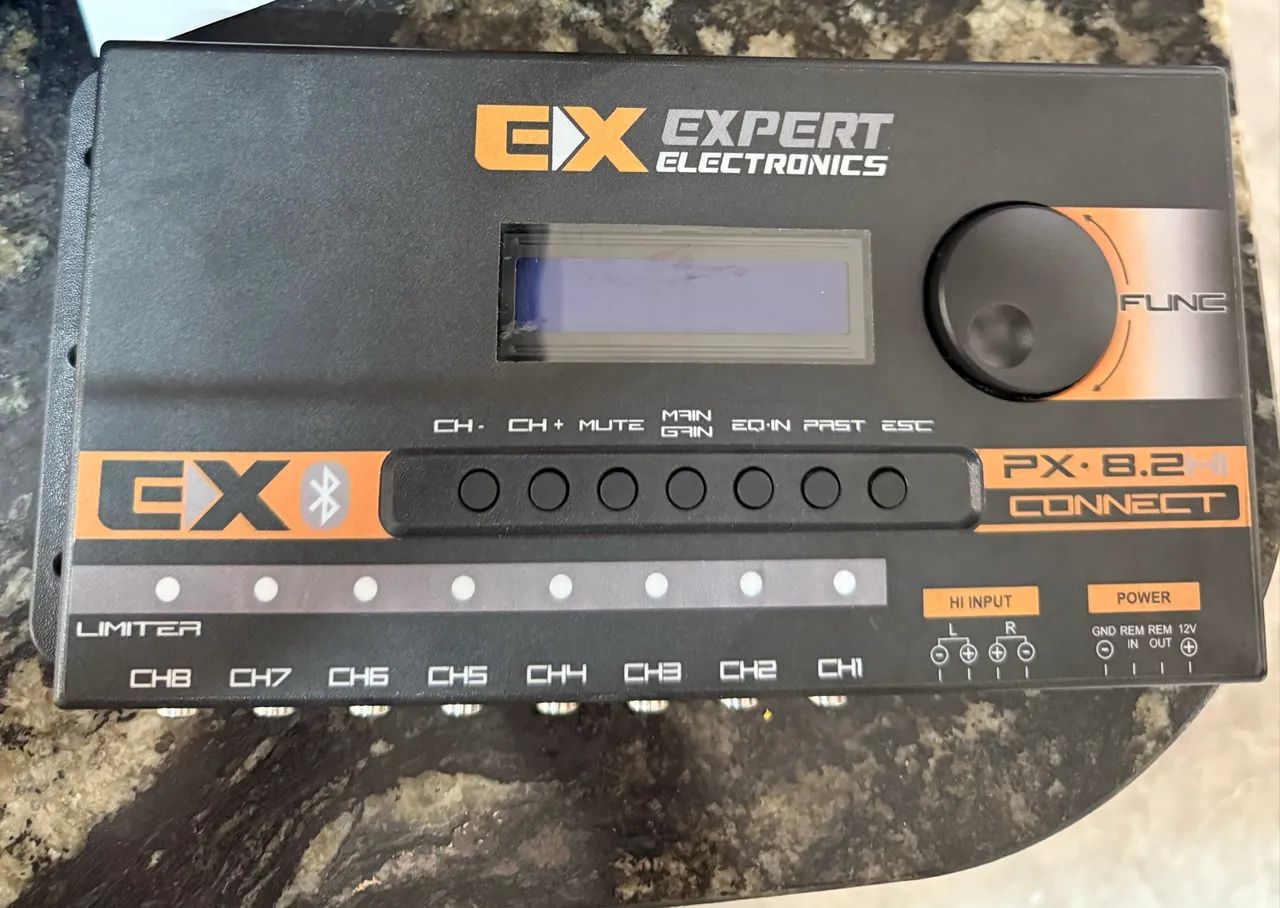 その他 EXZESX Processador Expert Electronics PX 8.2 Hi Connect Bluetooth 8 Vias