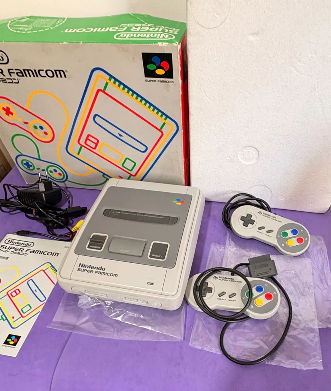 Console super famicom nintendo serial batendo - Foto 2