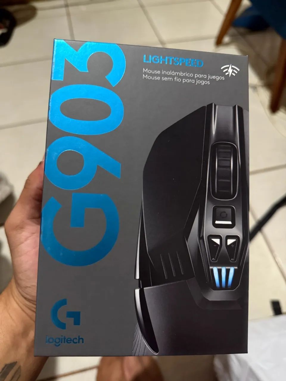 Mouse gamer Logitech G903 lacrado