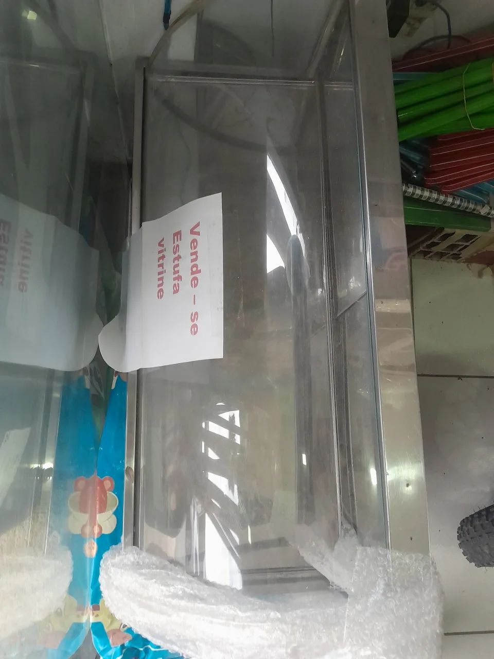 Estufa vitrine