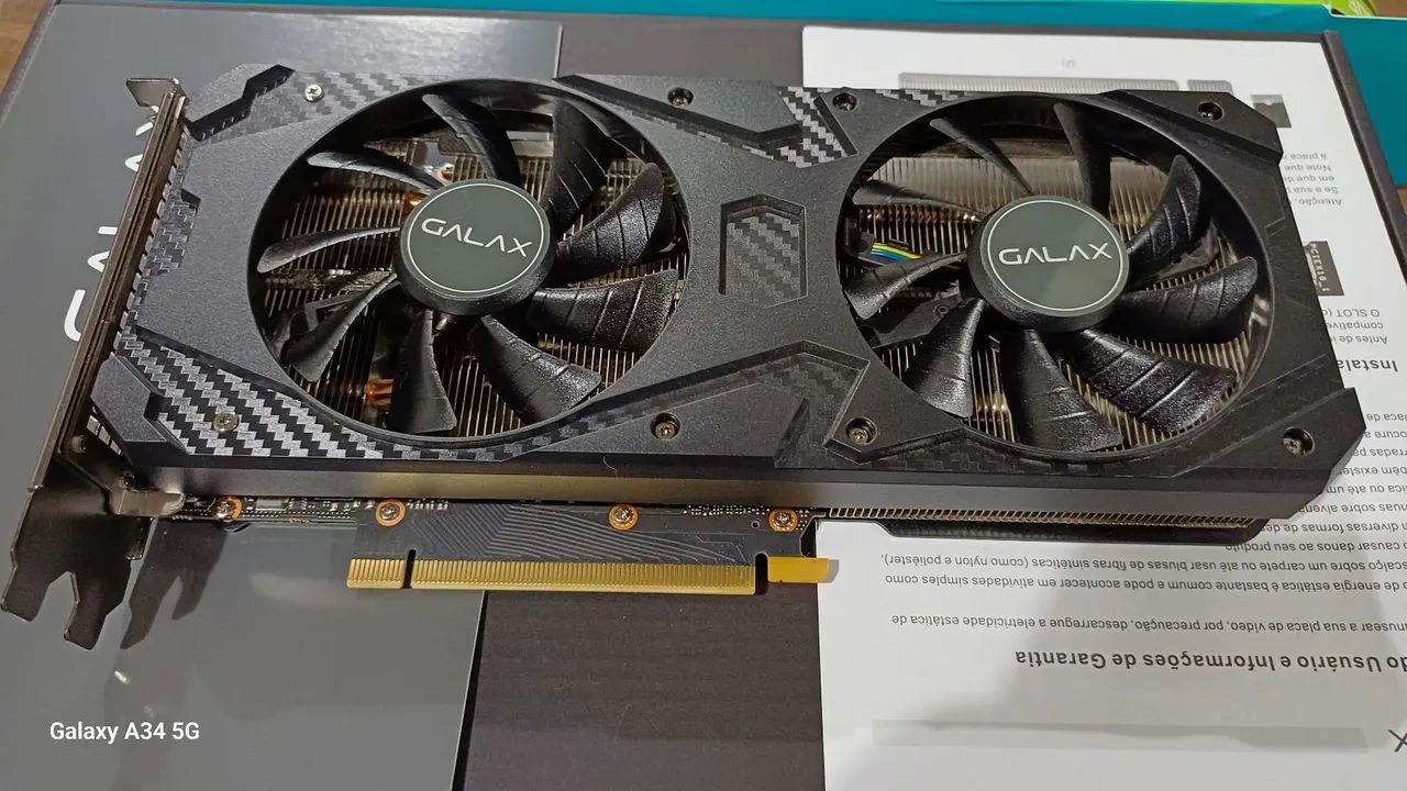 3060ti GALAX: Pouco uso - Foto 2