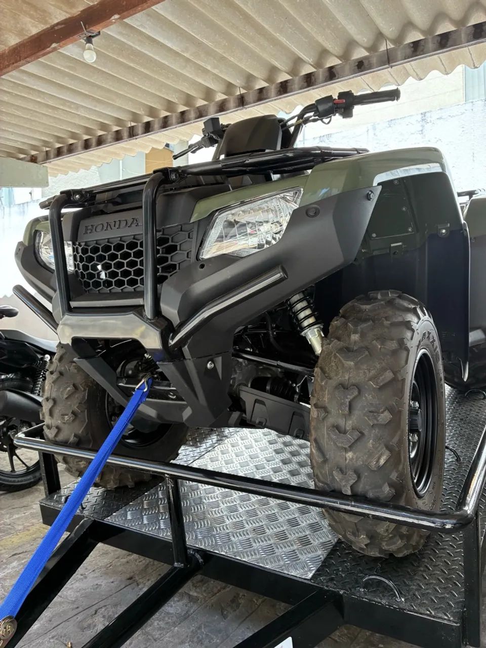 Quadriciclo TRX 420 honda + Reboque - Foto 3