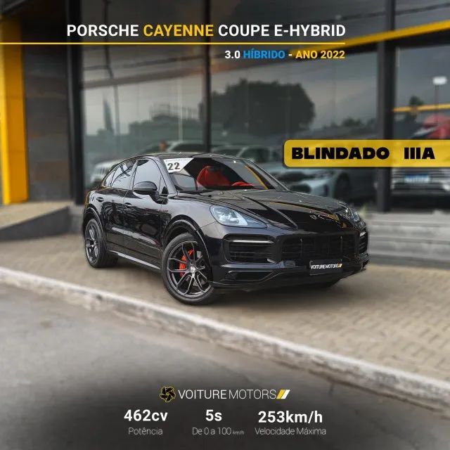 Porsche Cayenne Coupe E-hybrid 3.0 V6 462cv 2022