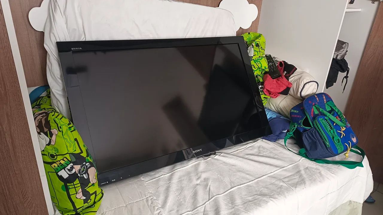Tv Sony Bravia 40" - Troca - Foto 3