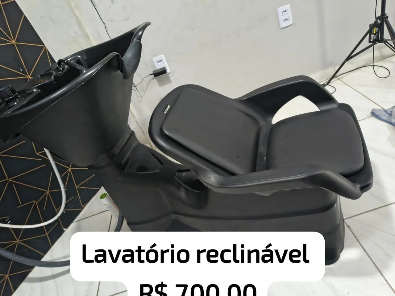 Lavatório reclinável 