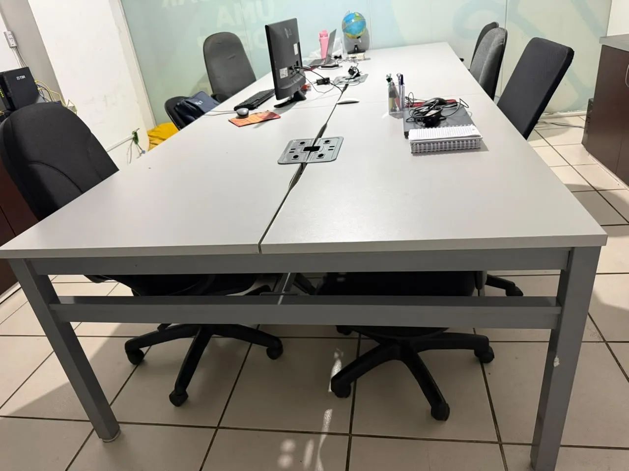 Mesa estação de trabalho modular/articulada, - Foto 2