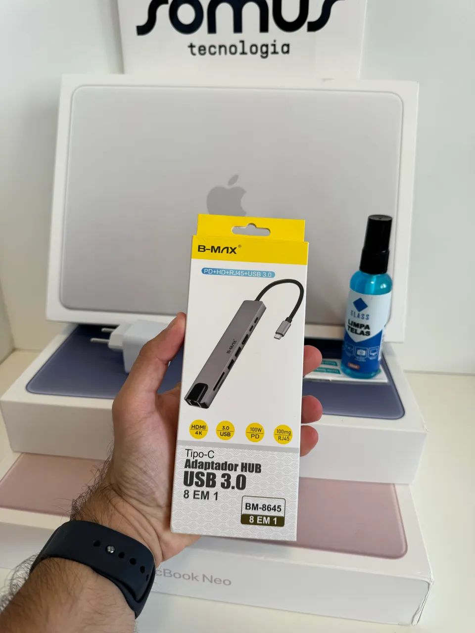 Macbook Neo 8/256Gb - com brindes (Lacrado) - Foto 2