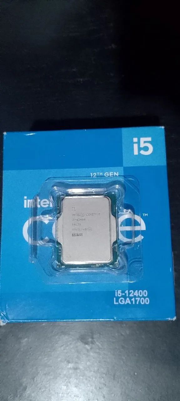 Processador i5 12400 e placa mãe asus h610m-k D4