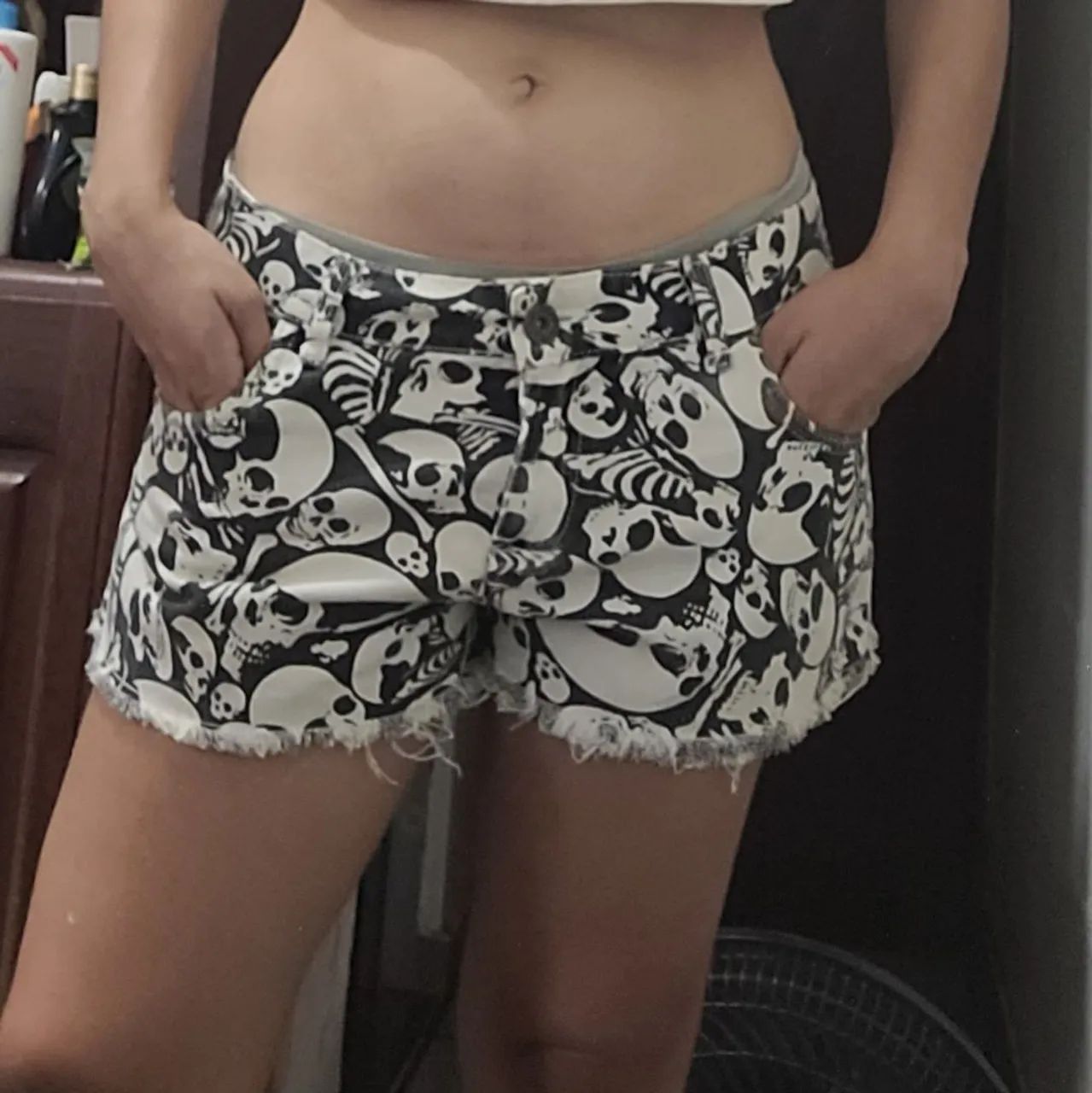 Short estampado caveira - Foto 4