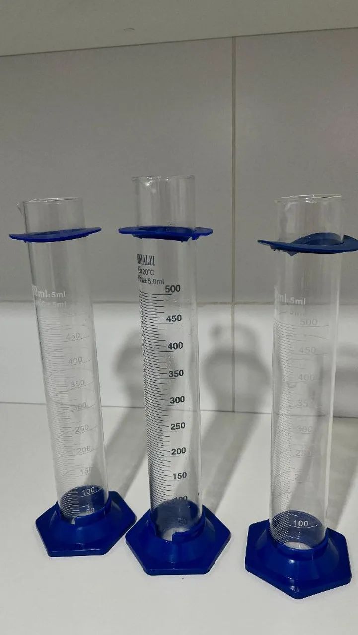 Conjunto de Provetas de vidro. - Foto 2