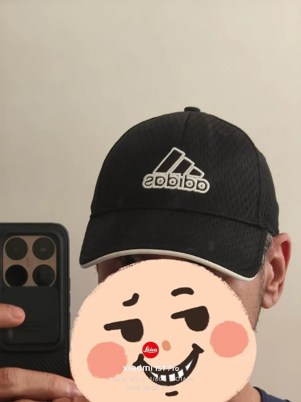 Boné Original Adidas Preto  - Foto 4