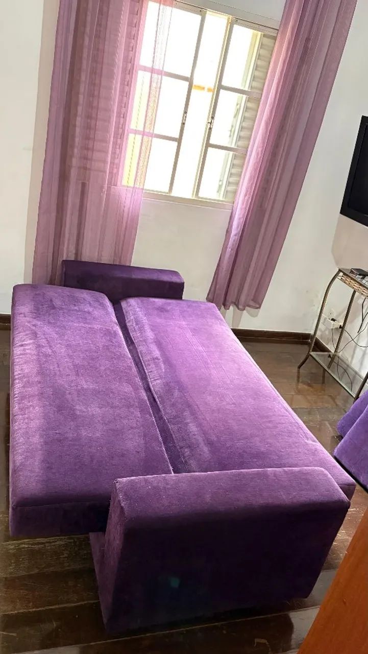 Sofa Cama Retrátil de 3 lugares - Foto 4