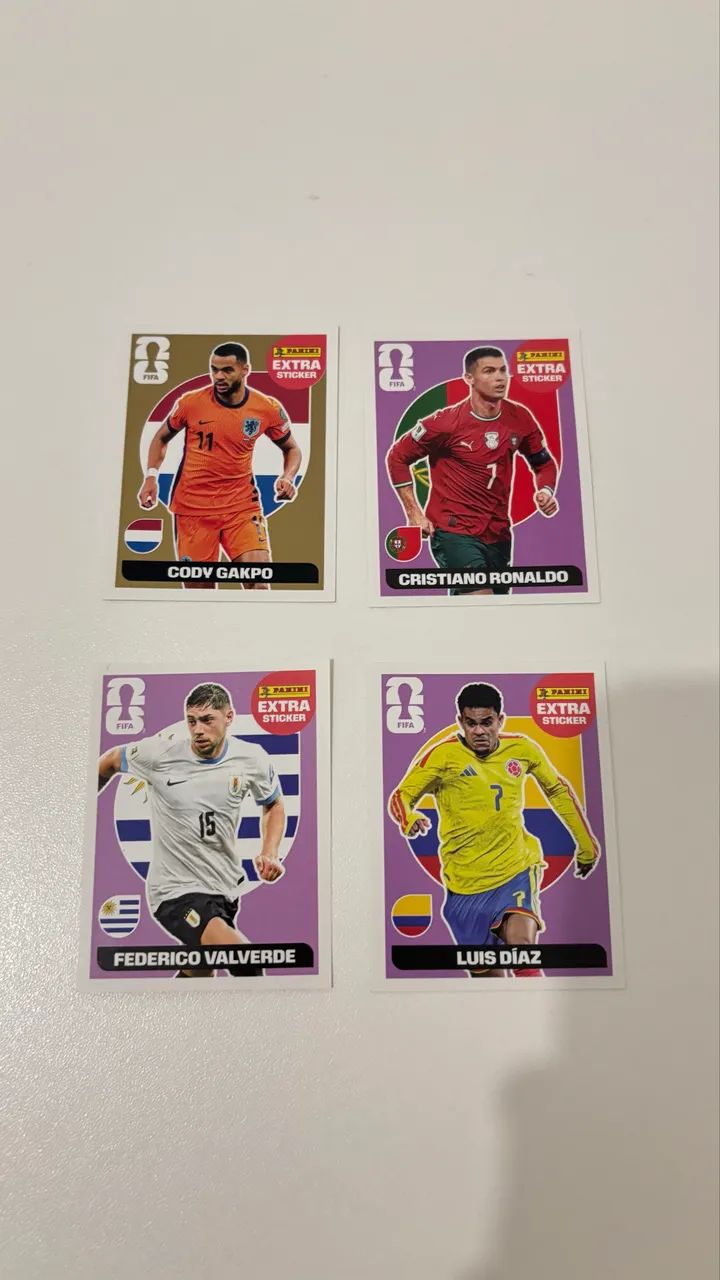 Figurinhas Extra (Legends) WC 2026