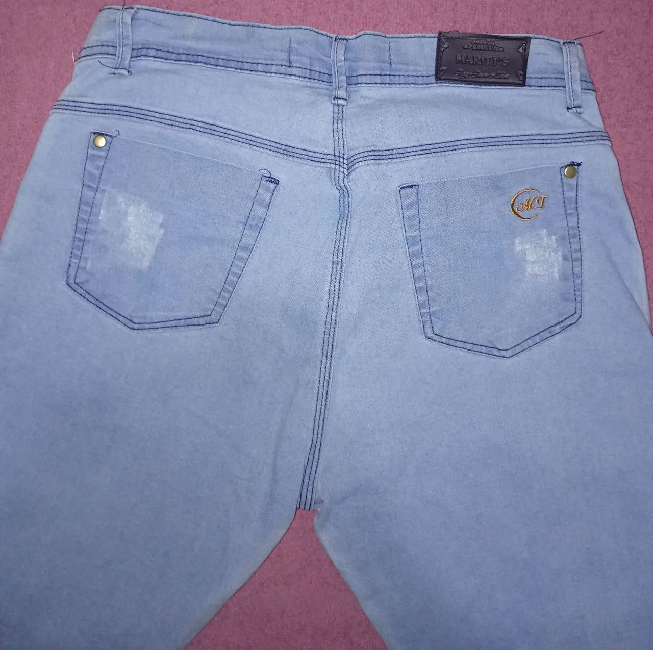 Calça Jeans feminina tamanho 46 - Foto 5