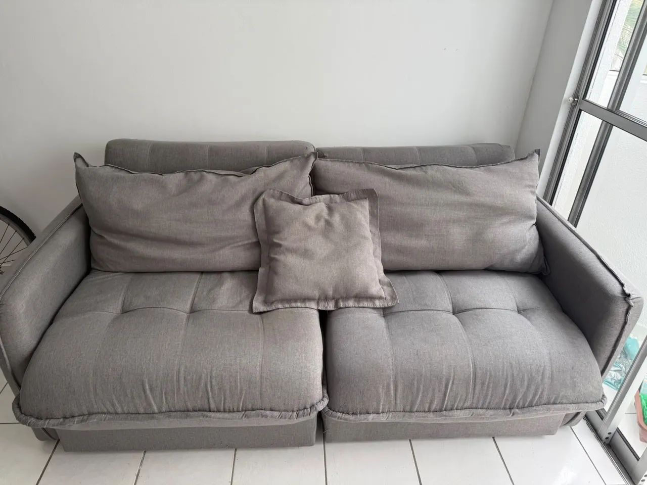 Sofá Cama - estado de usado - Foto 2