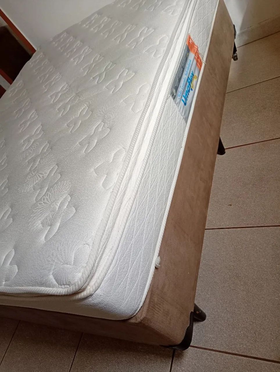 Cama box + colchão casal