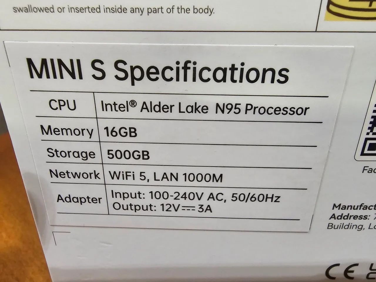 Mini PC Beelink - Mini S (Alder Lake N95) - Foto 5