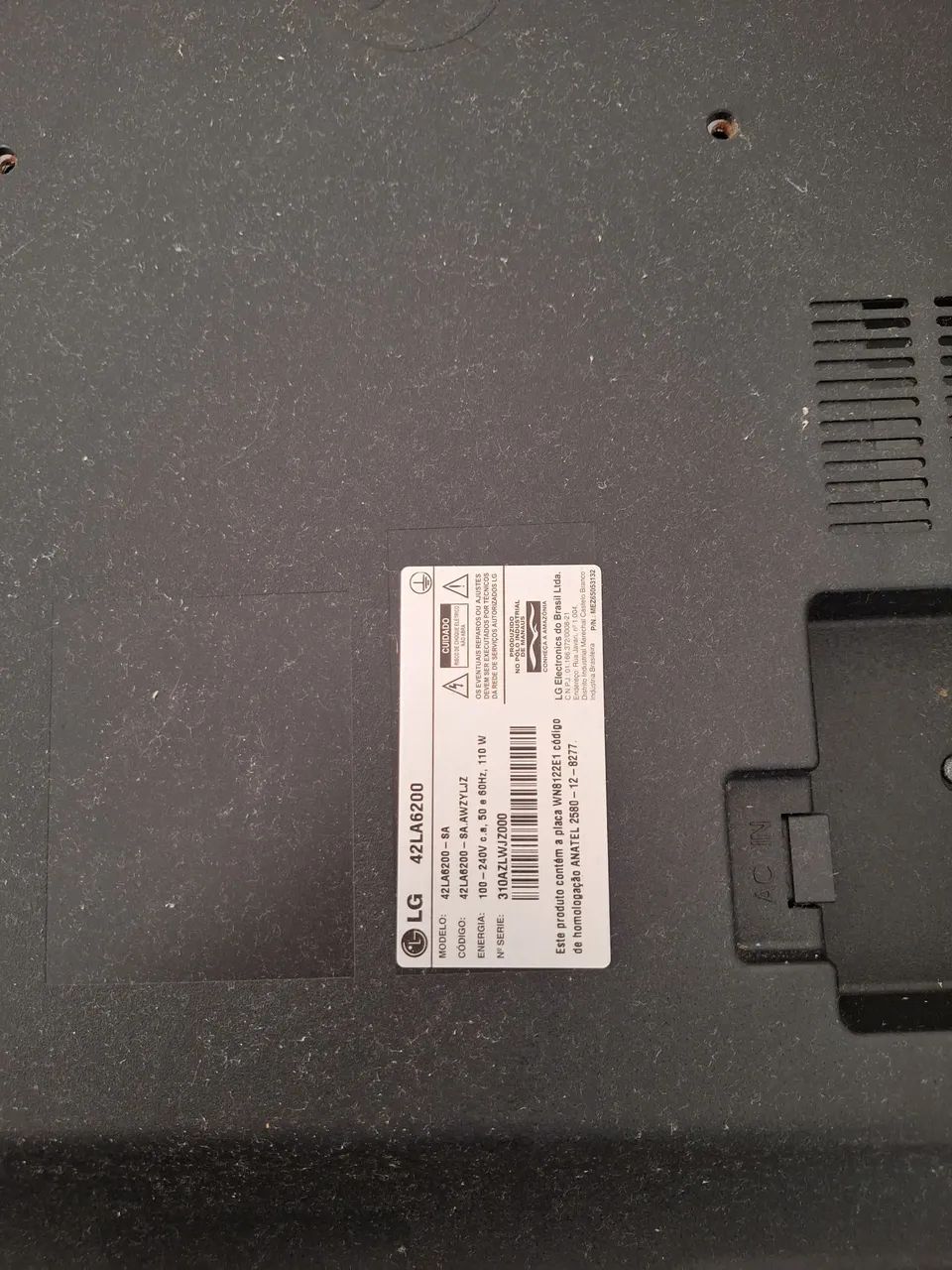 TV LG 43 Polegadas com Defeito (NÃO LIGA) - Foto 2