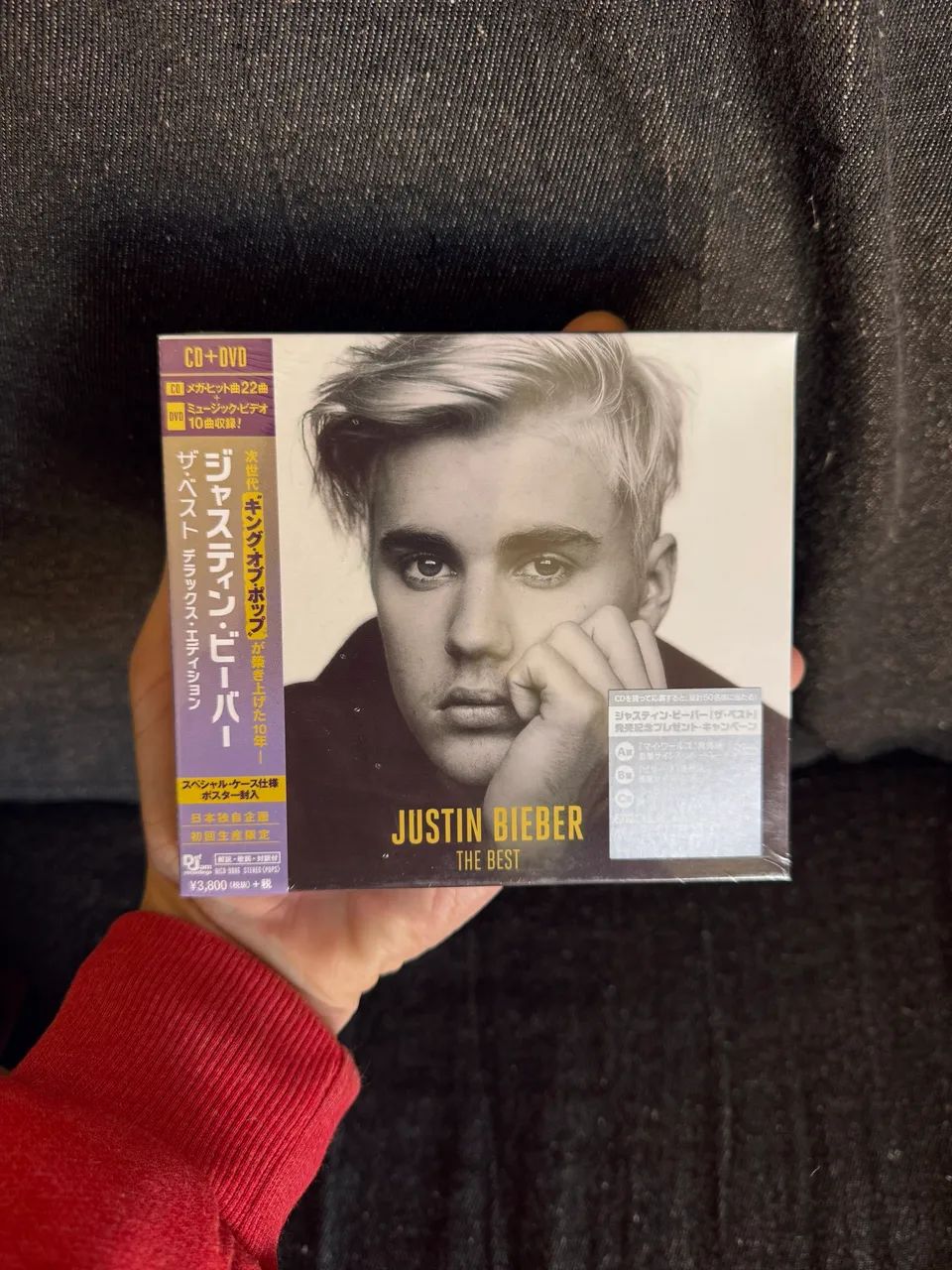Cd Justin Bieber The Best CD+DVD  Limited Edition