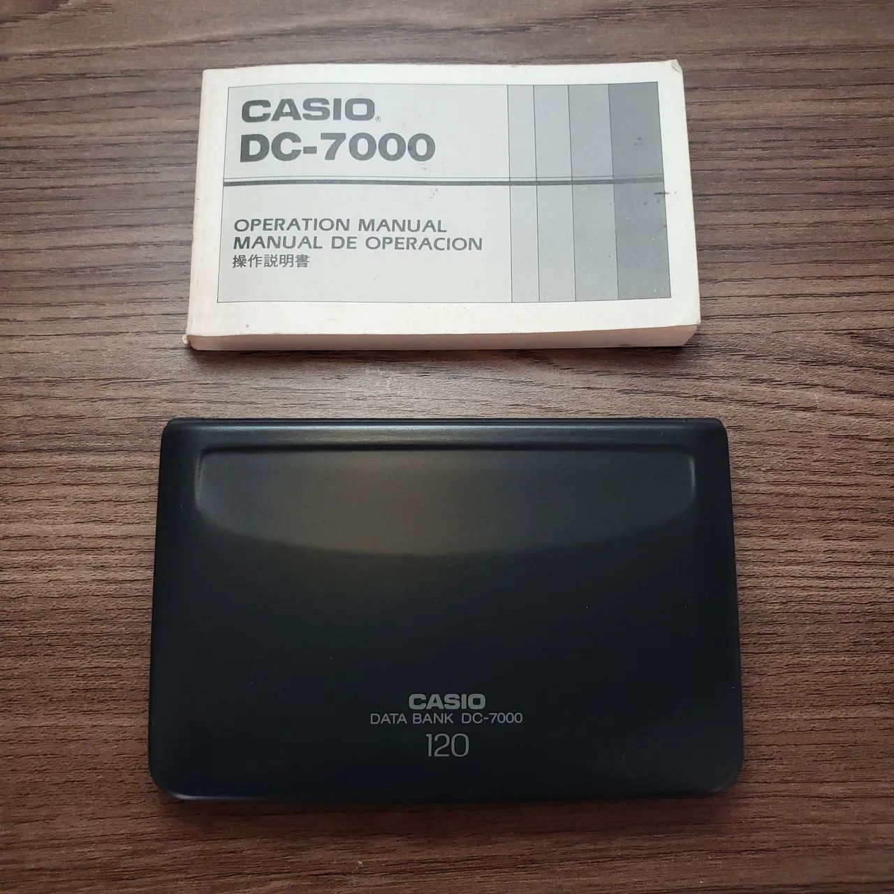 Agenda Eletrônica Vintage Casio Data Bank DC-7000 - Foto 2