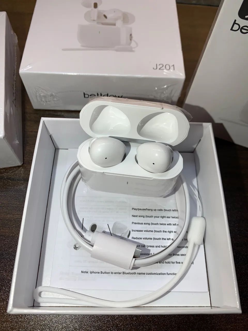 Fone de ouvido com redução De Ruído HD Stereo