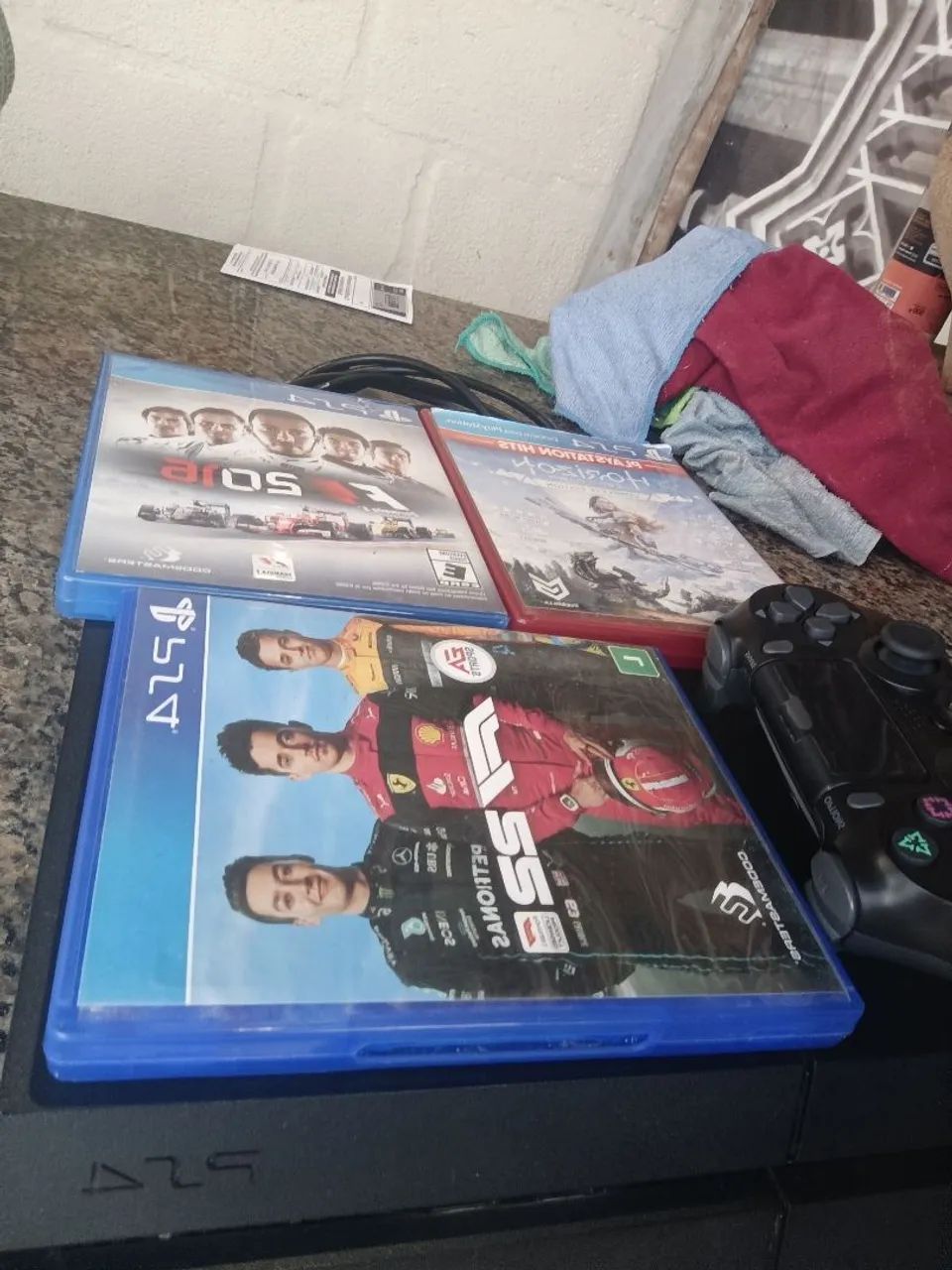 Ps4 fat com 1 controle e 3 jogos - Foto 4