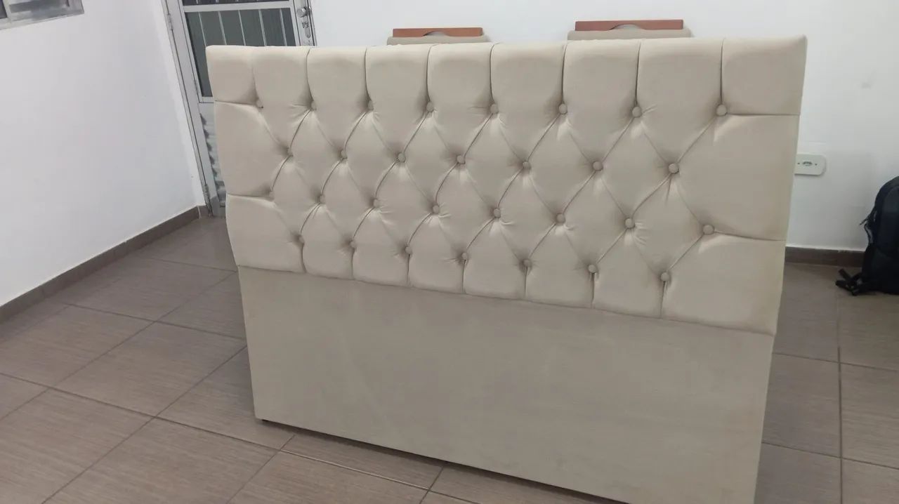Cabeceira de cama de casal - Foto 2