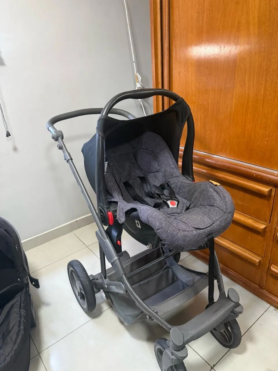 Carrinho de bebê completo,marca ABC Design - Foto 3