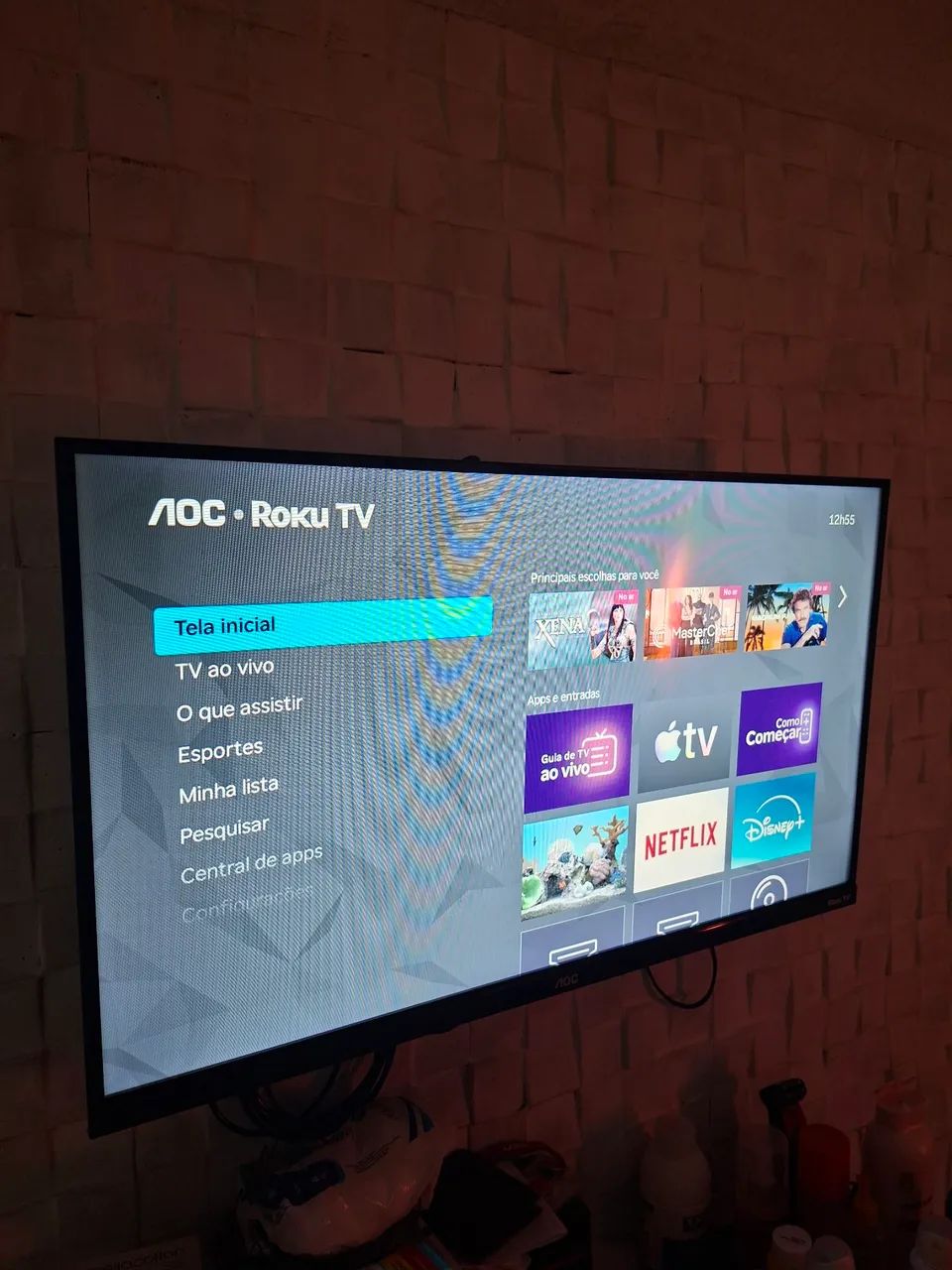 Tv (televisão) 32 pol. AOC