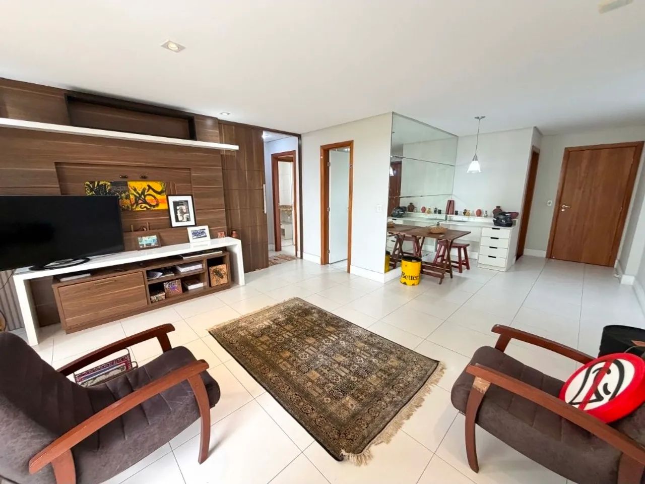 Vendo apartamento de 3 quartos transformados em 2 com possibilidade de reverter - Foto 3