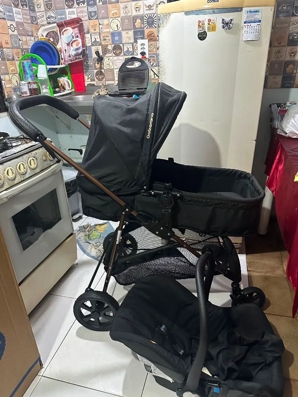 CARRINHO DE BEBÊ GALZERANO