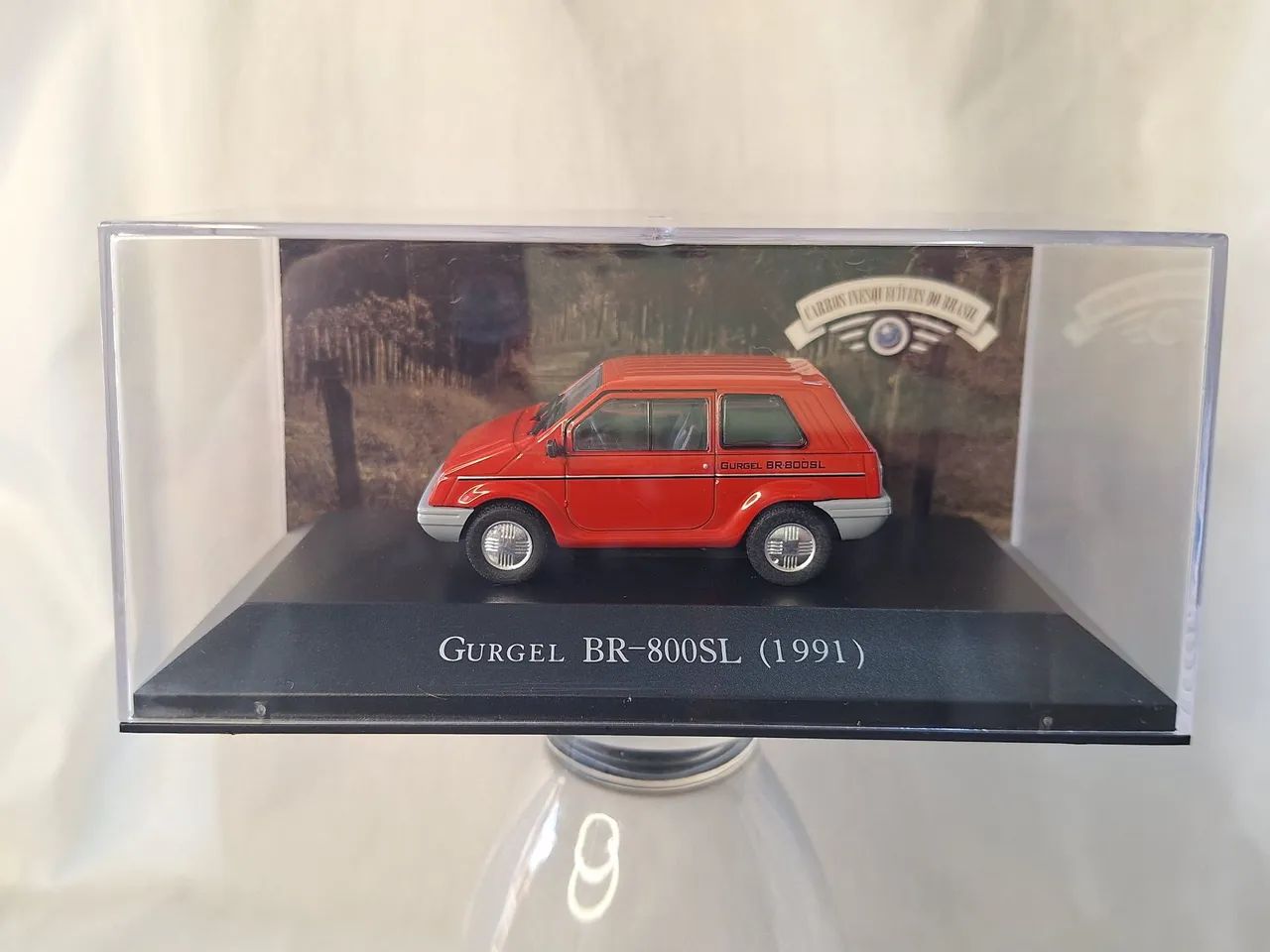 Miniatura Gurgel BR-800SL 1991 Carros Inesquecíveis do Brasil