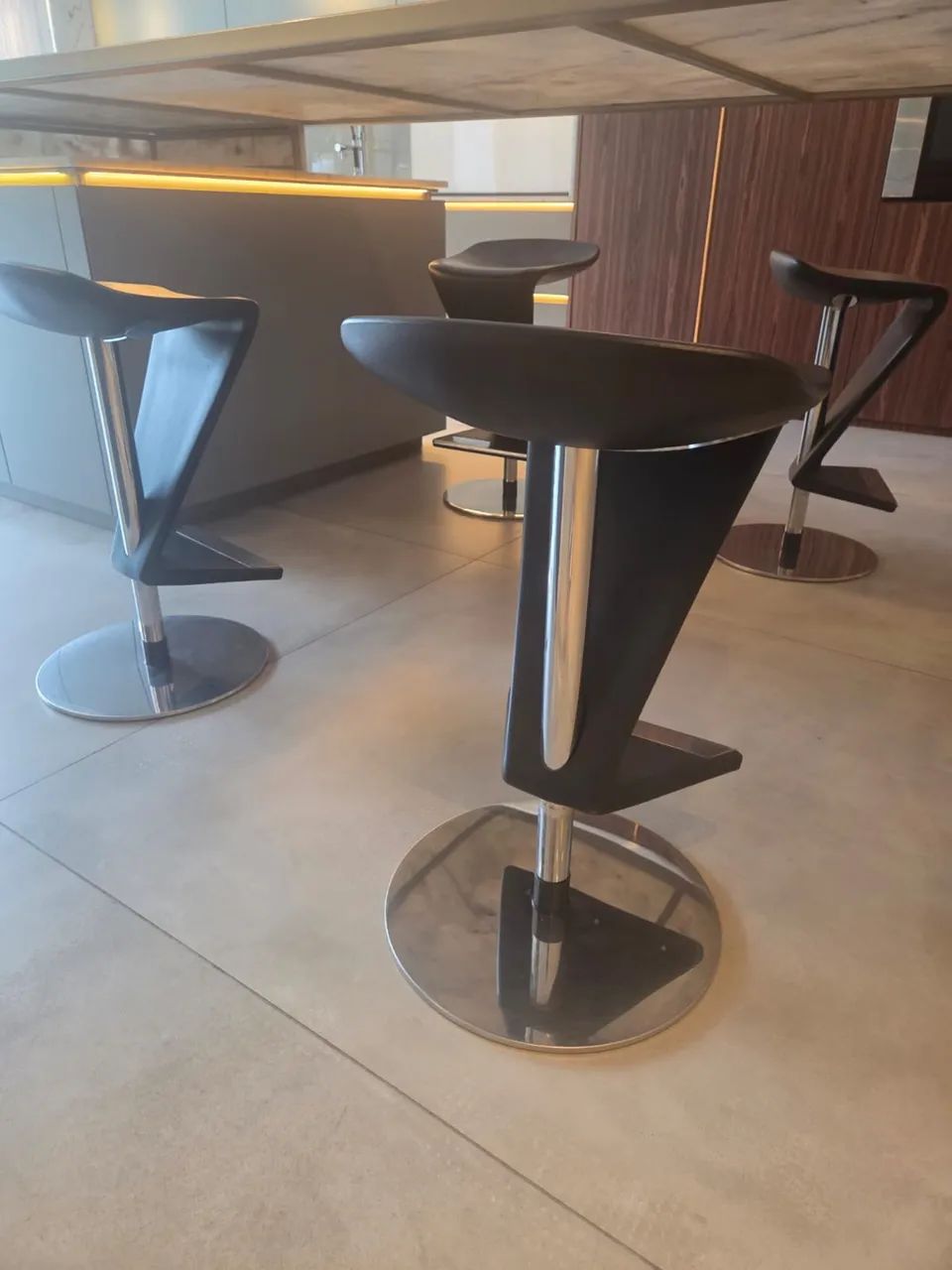 Banquetas giratória 