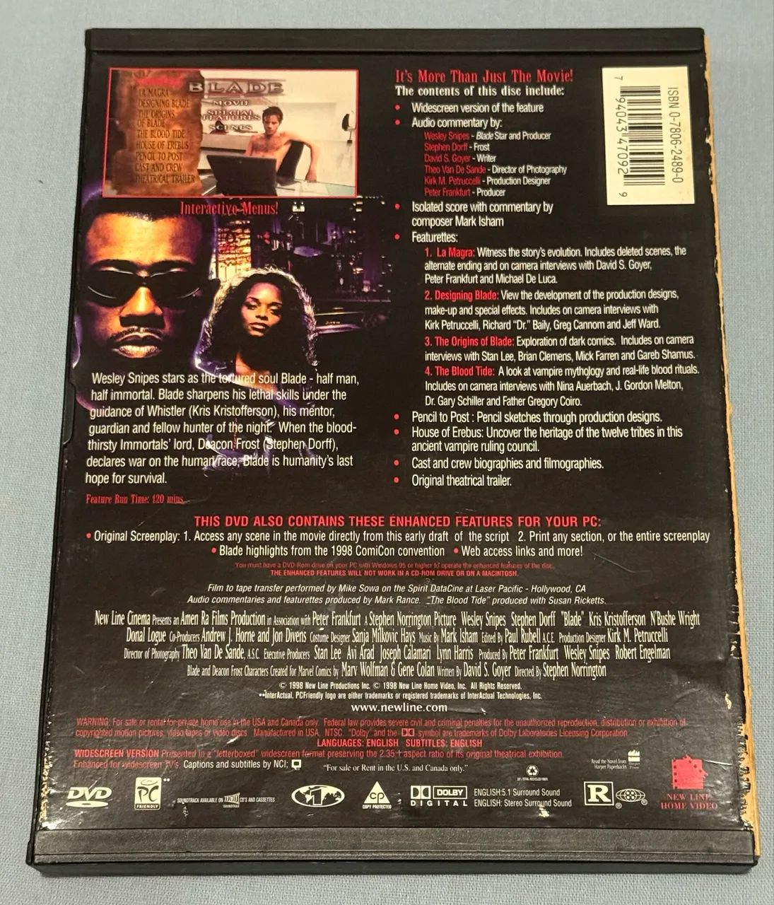 Blade - Caçador de Vampiros | DVD | Filme - Foto 2