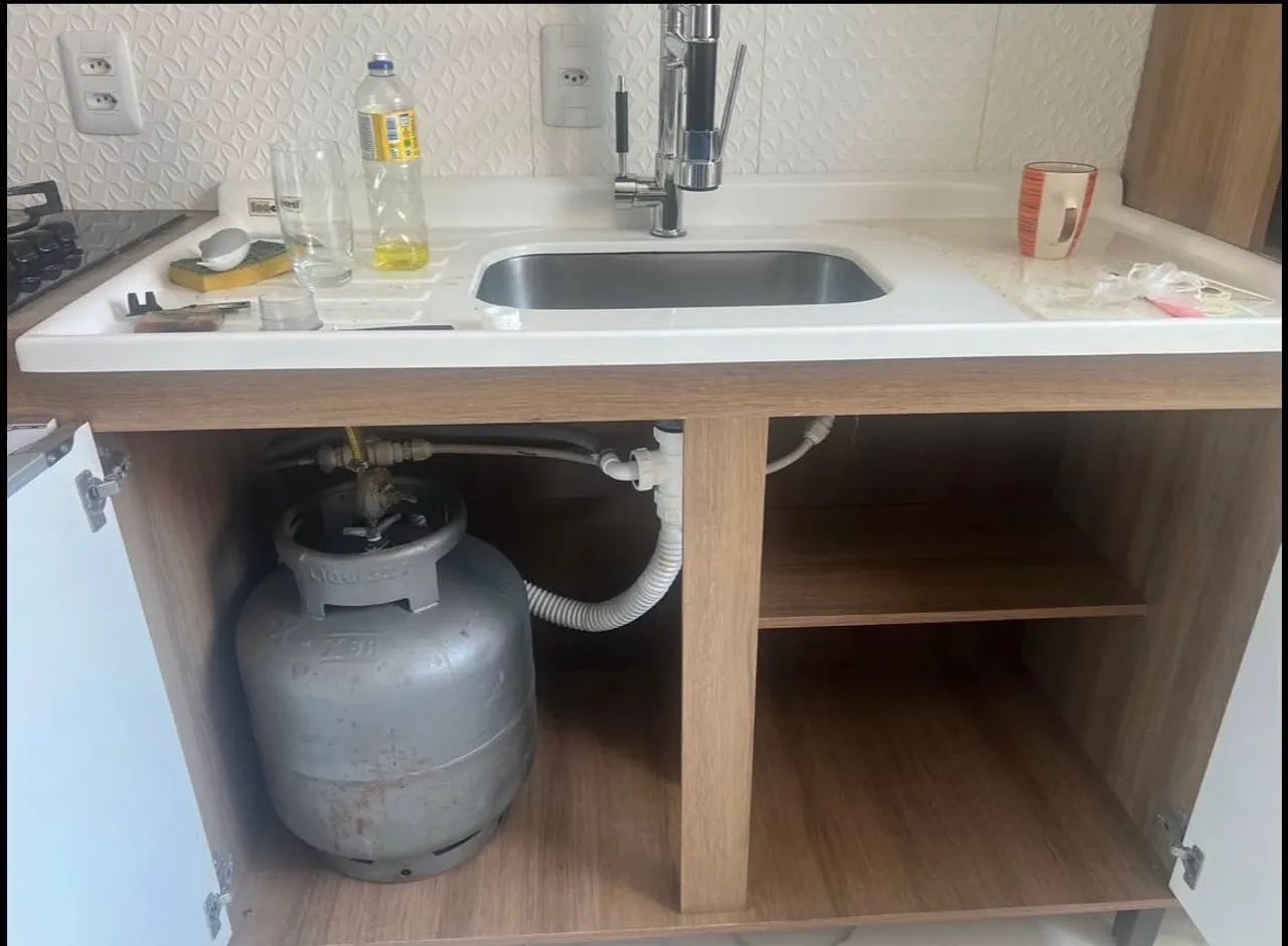 Armário de cozinha com pia  - Foto 2