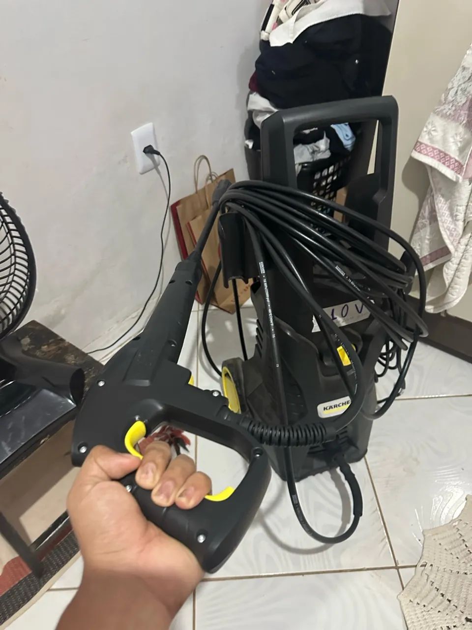 lavadora de alta pressão 110V - Foto 4