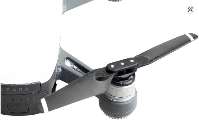 DJI Spark Hélice De Fibra De Carbono Quick-Release Drone 4Pcs Automação COD-CP895   - Foto 2