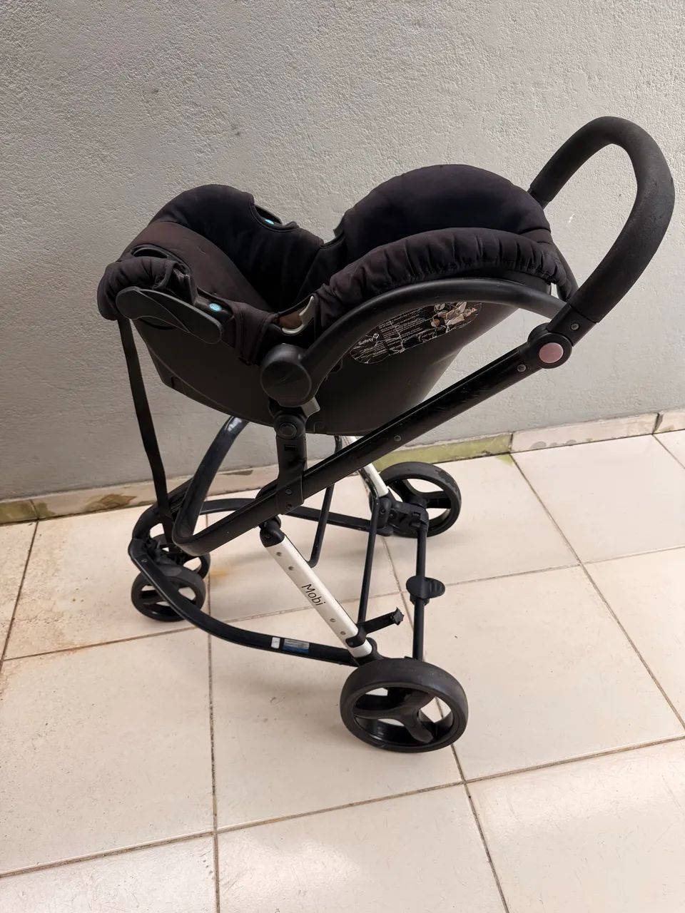 Carrinho bebê com bebê conforto e moisés  - Foto 4