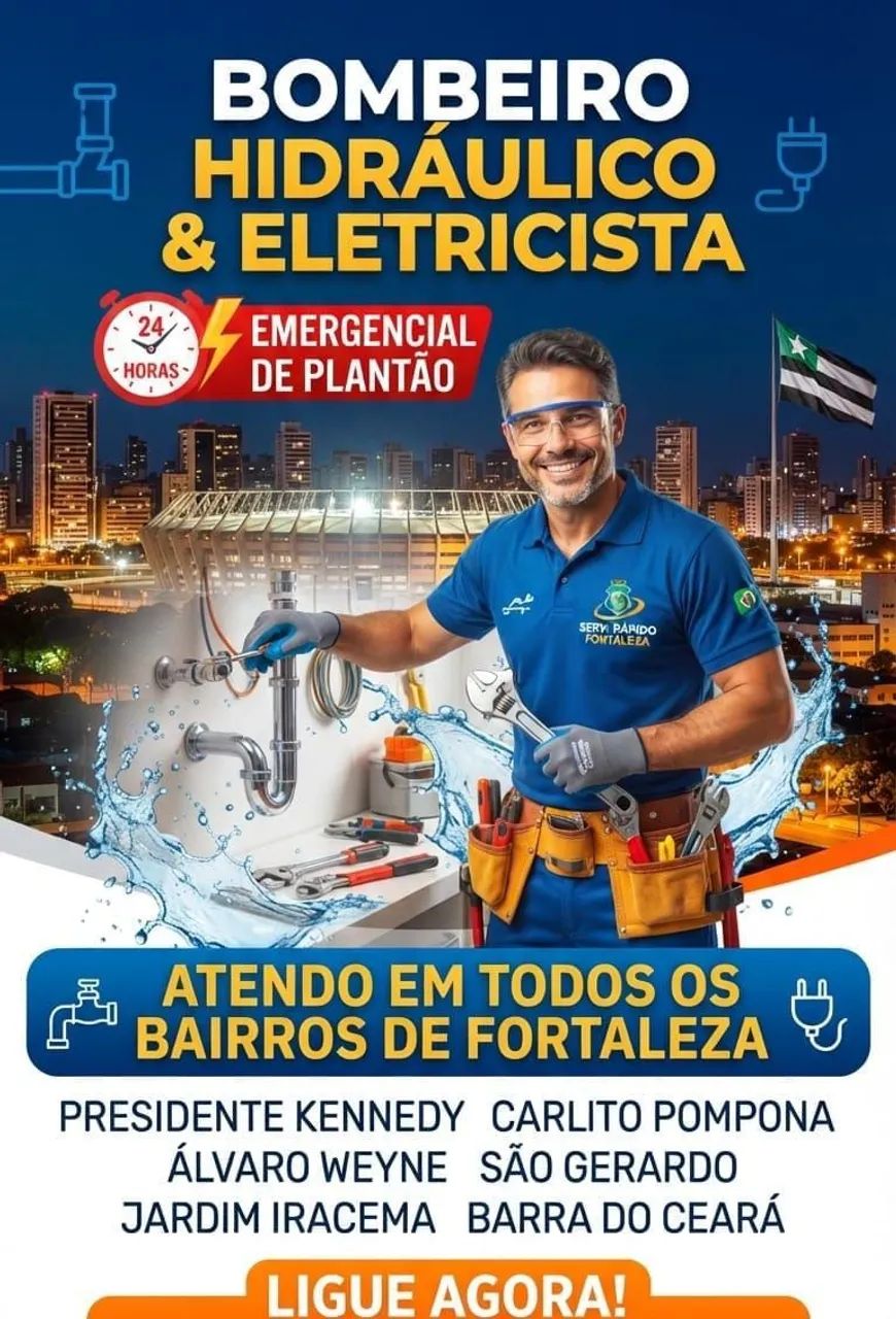 Bombeiro hidráulico encanador top