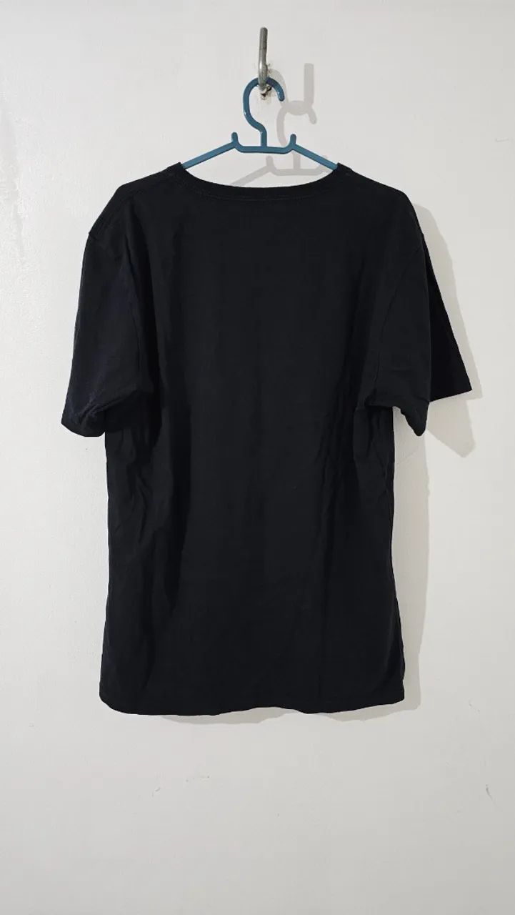 Camisa Preta Algodão Damyller - Foto 2