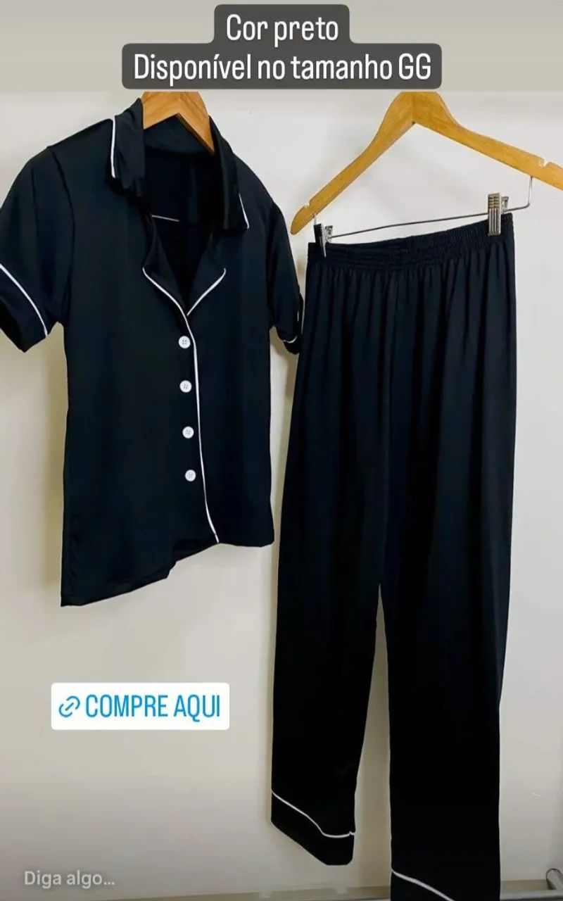 Pijama de calça longa-último